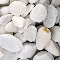 marmol redondo blanco